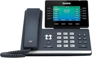 Yealink SIP-T54W Business IP Phone – WiFi, Bluetooth, Gigabit – VoIP -USED